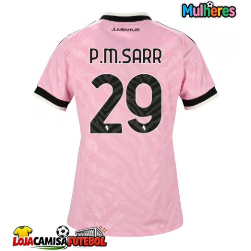 Camisa de Futebol Juventus Pape Matar Sarr #29 Equipamento Secundário Mulheres 2026-27 Manga Curta